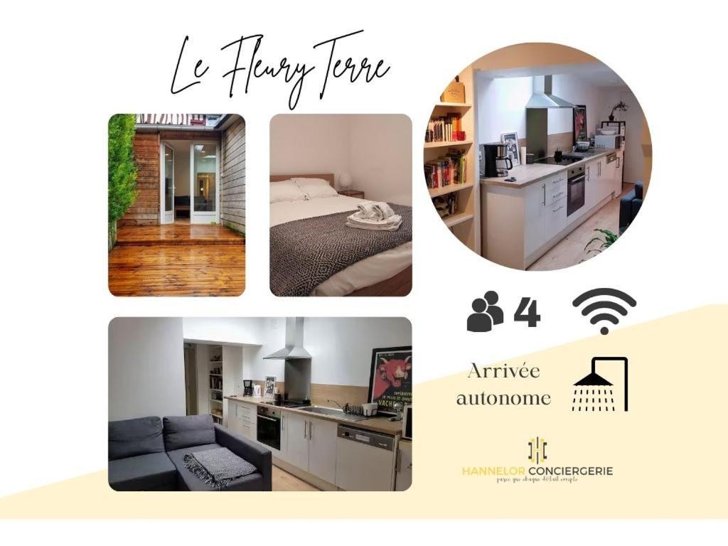 Fleuryterre - Grand 2 Pieces Avec Terrasse Apartment Deville-les-Rouen Екстериор снимка